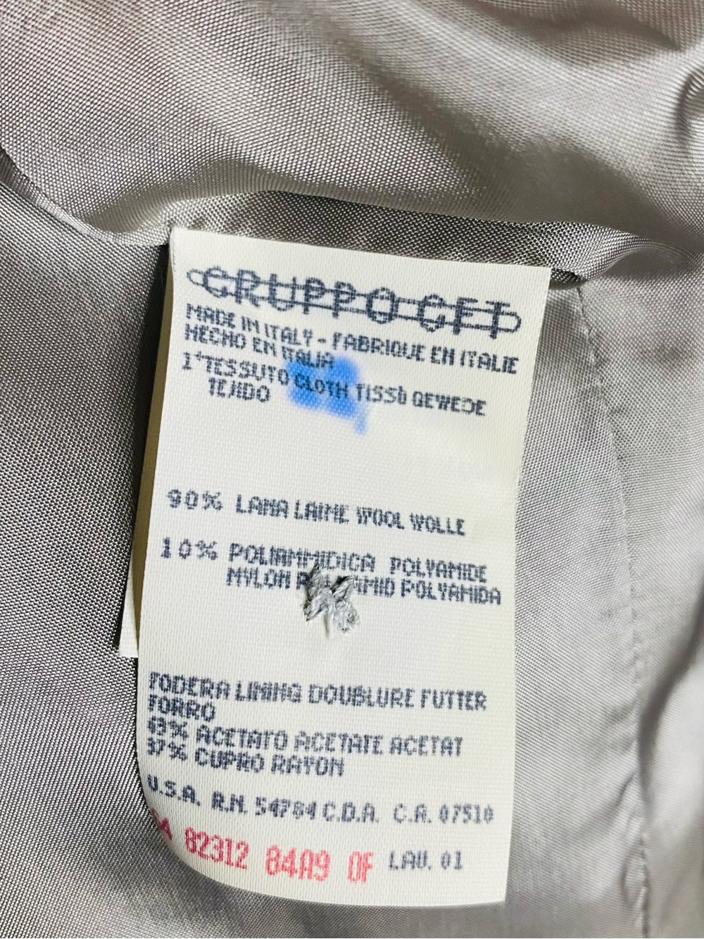 Giorgio Armani Le Collezioni Vintage Wool Blazer Jacket Gray
Sz8 Mint Condition - Picture 8 of 10